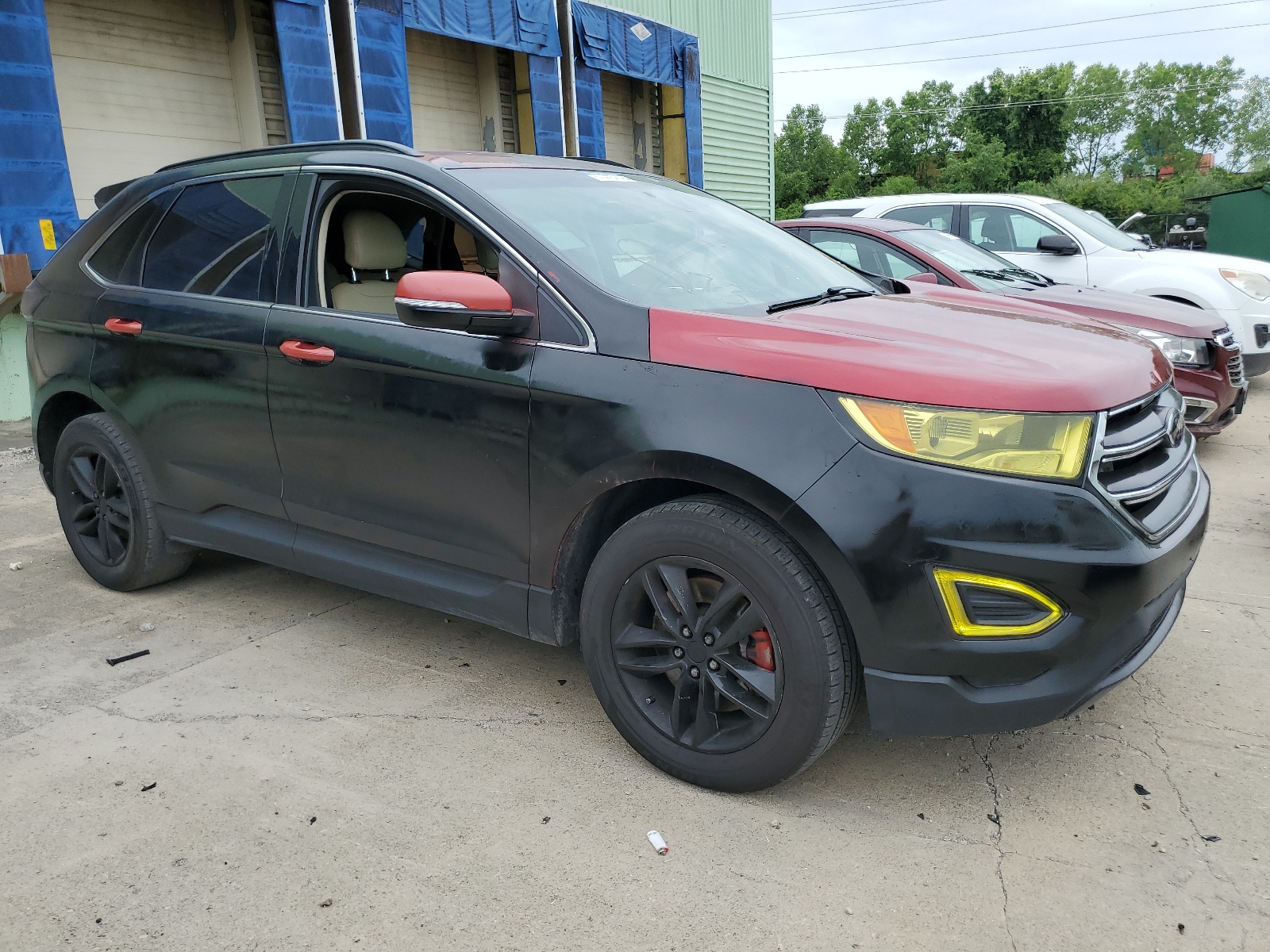 2015 Ford Edge Sel vin: 2FMTK4J94FBB76239