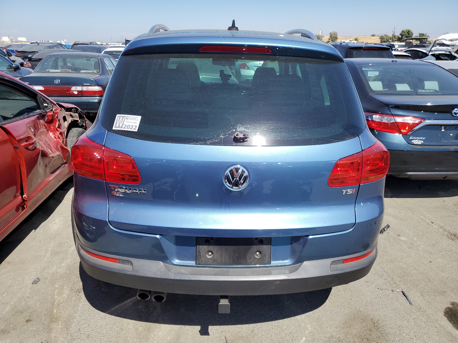 WVGVV7AX6HK019336 2017 Volkswagen Tiguan Sel