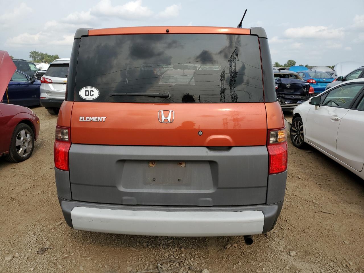 2003 Honda Element Ex VIN: 5J6YH28563L027711 Lot: 63489064