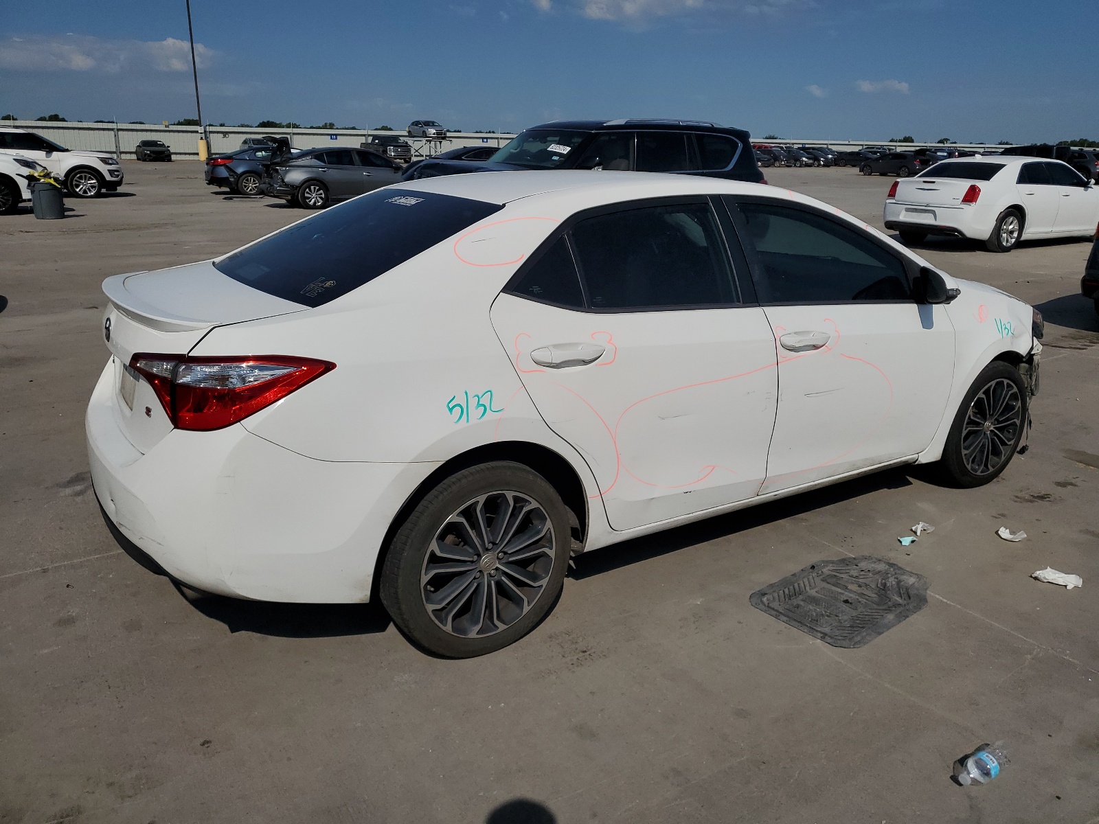 2015 Toyota Corolla L vin: 5YFBURHE1FP254574