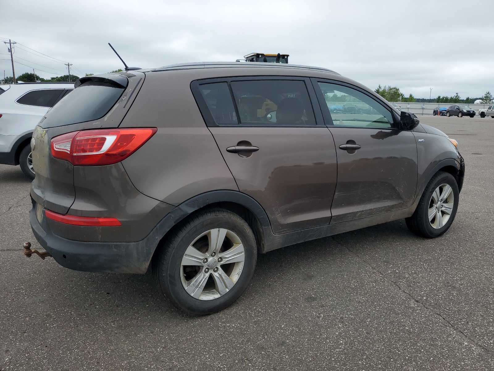 2013 Kia Sportage Lx vin: KNDPBCA27D7528030