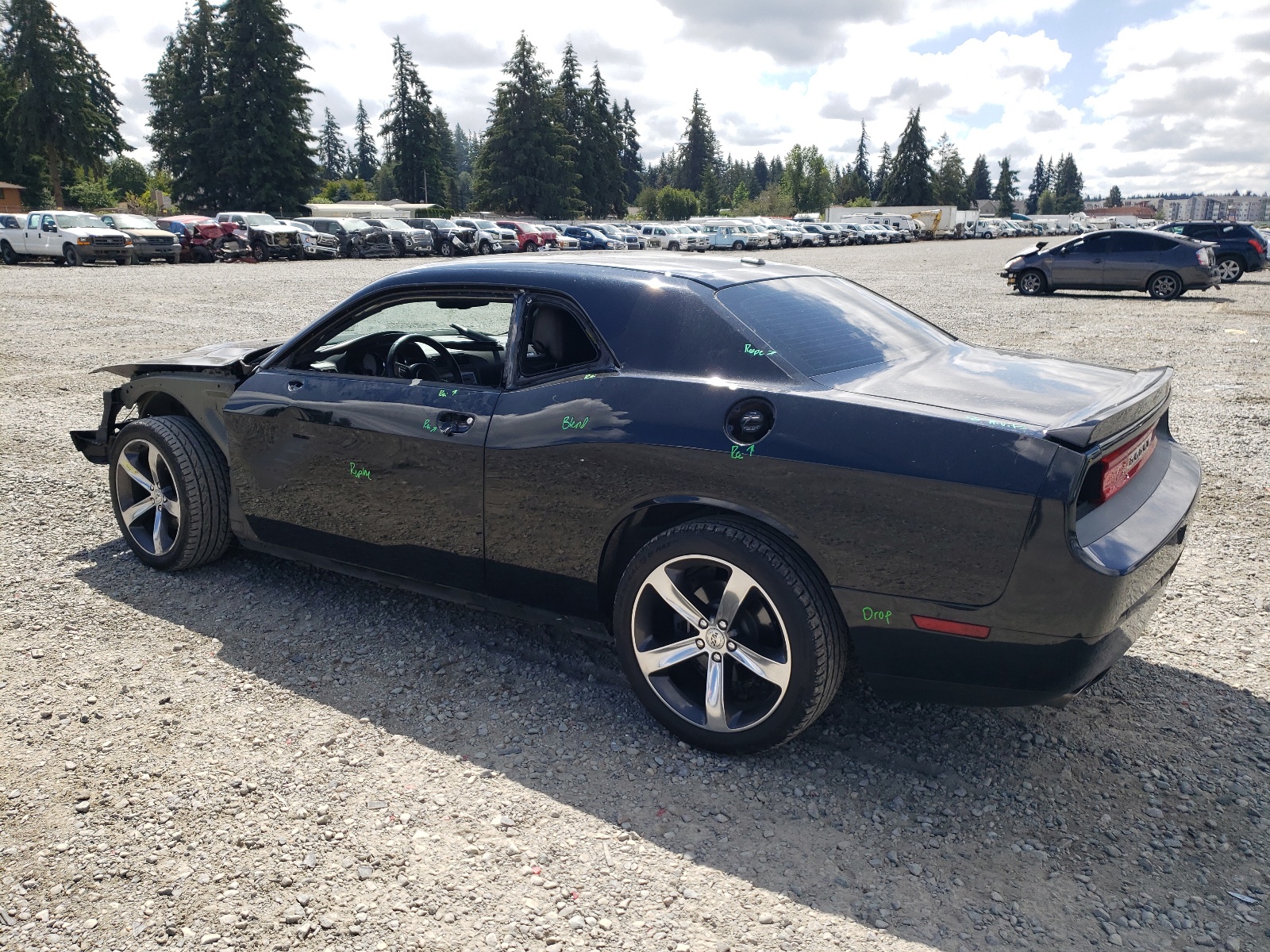 2014 Dodge Challenger Sxt vin: 2C3CDYAG8EH310738