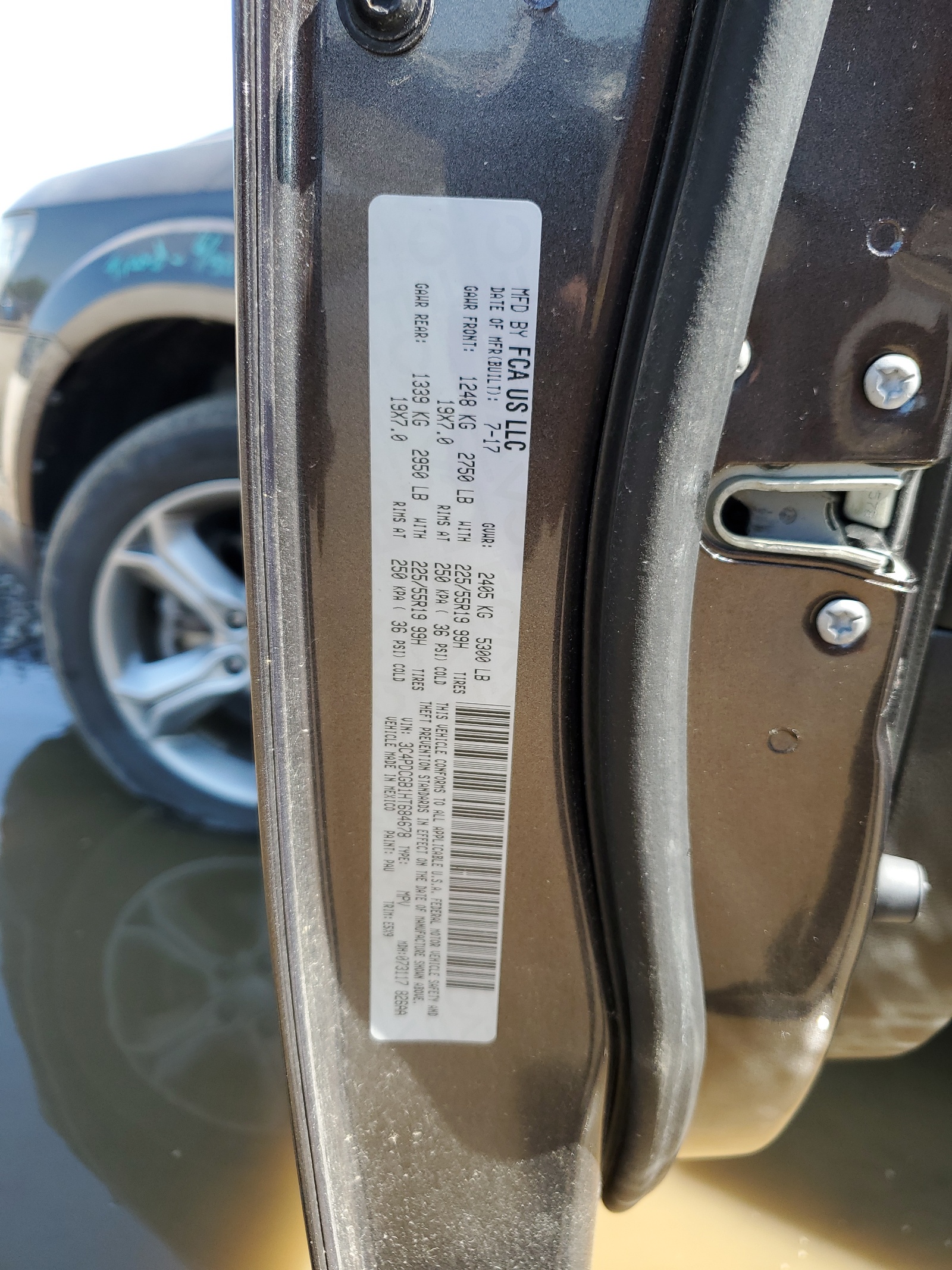 3C4PDCGB1HT684678 2017 Dodge Journey Crossroad