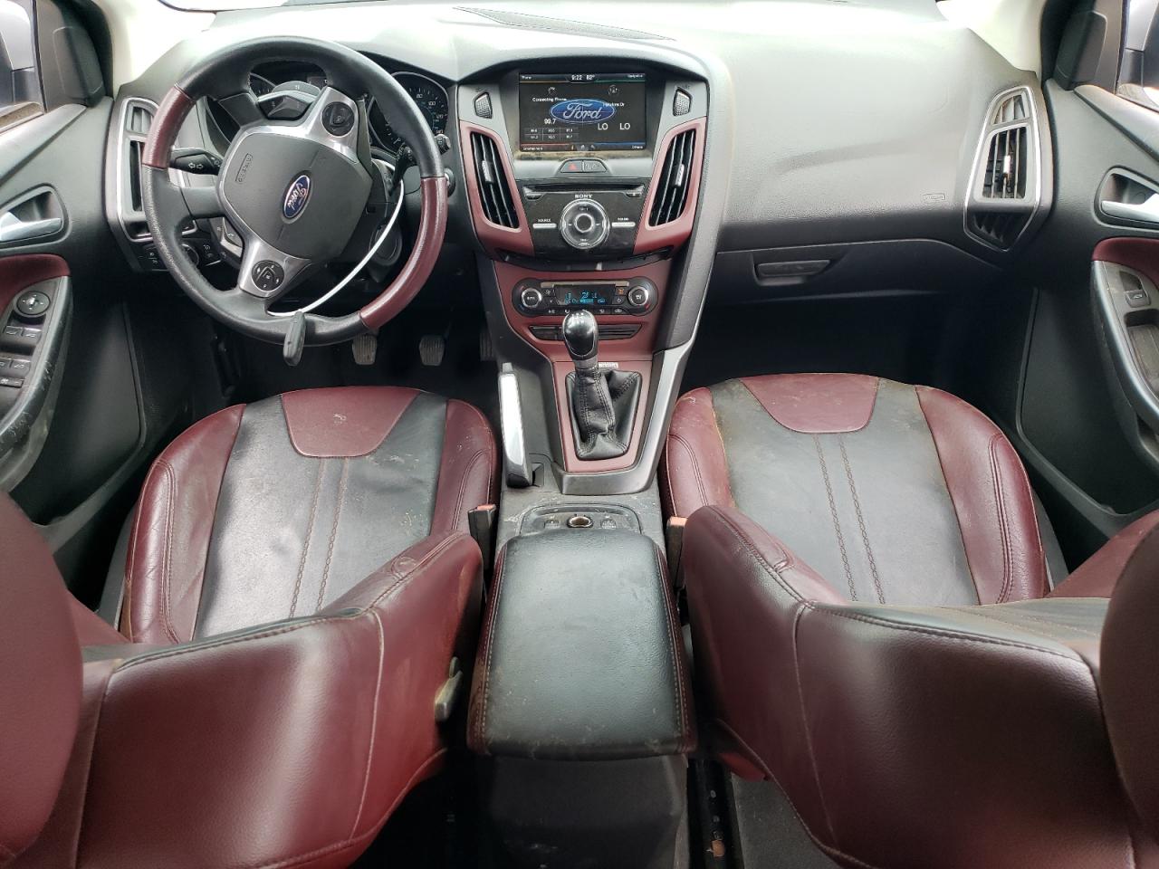 2013 Ford Focus Titanium VIN: 1FADP3N26DL177753 Lot: 61398094