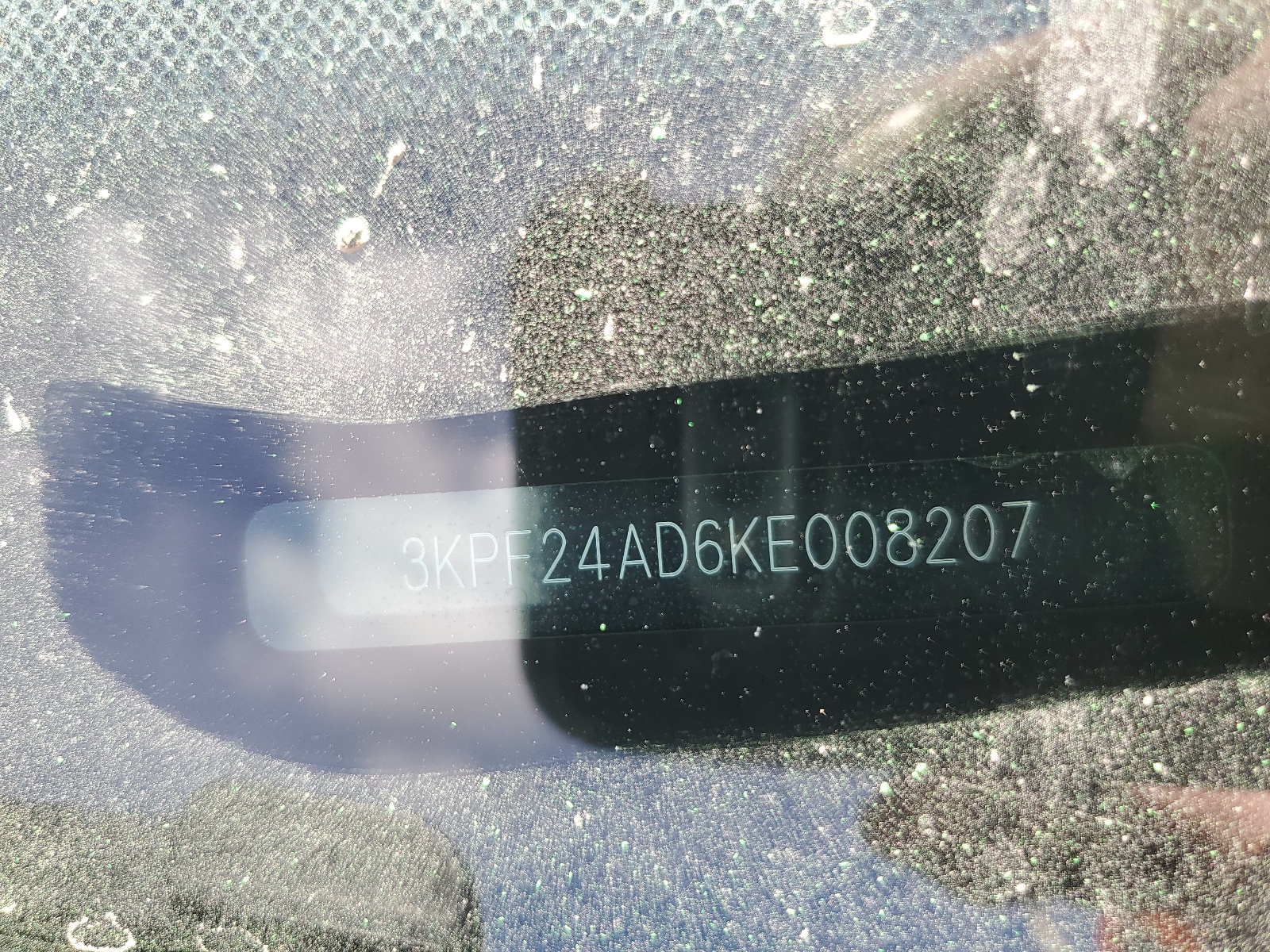 3KPF24AD6KE008207 2019 Kia Forte Fe