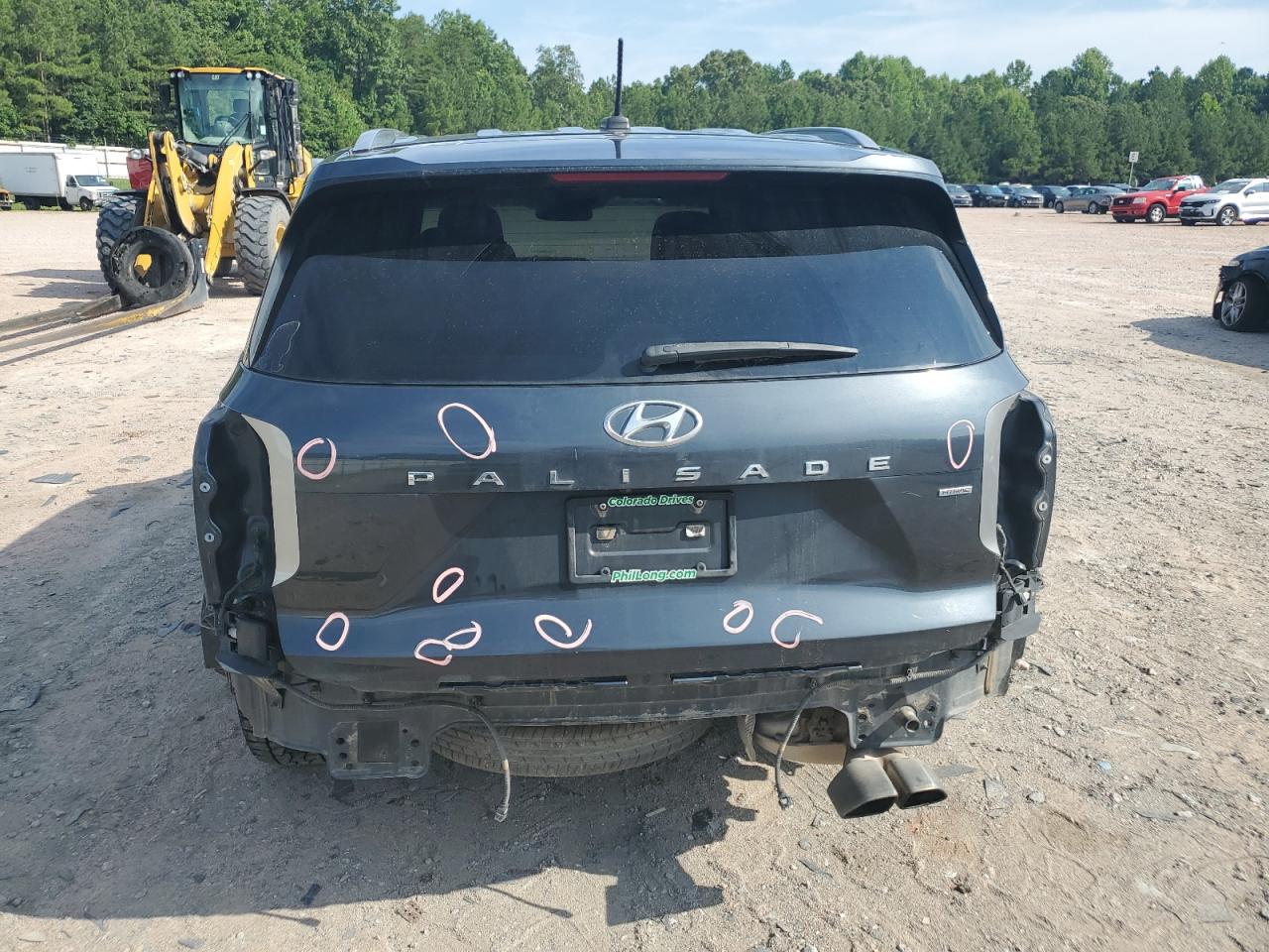 2020 Hyundai Palisade Sel VIN: KM8R4DHE3LU083127 Lot: 61786674