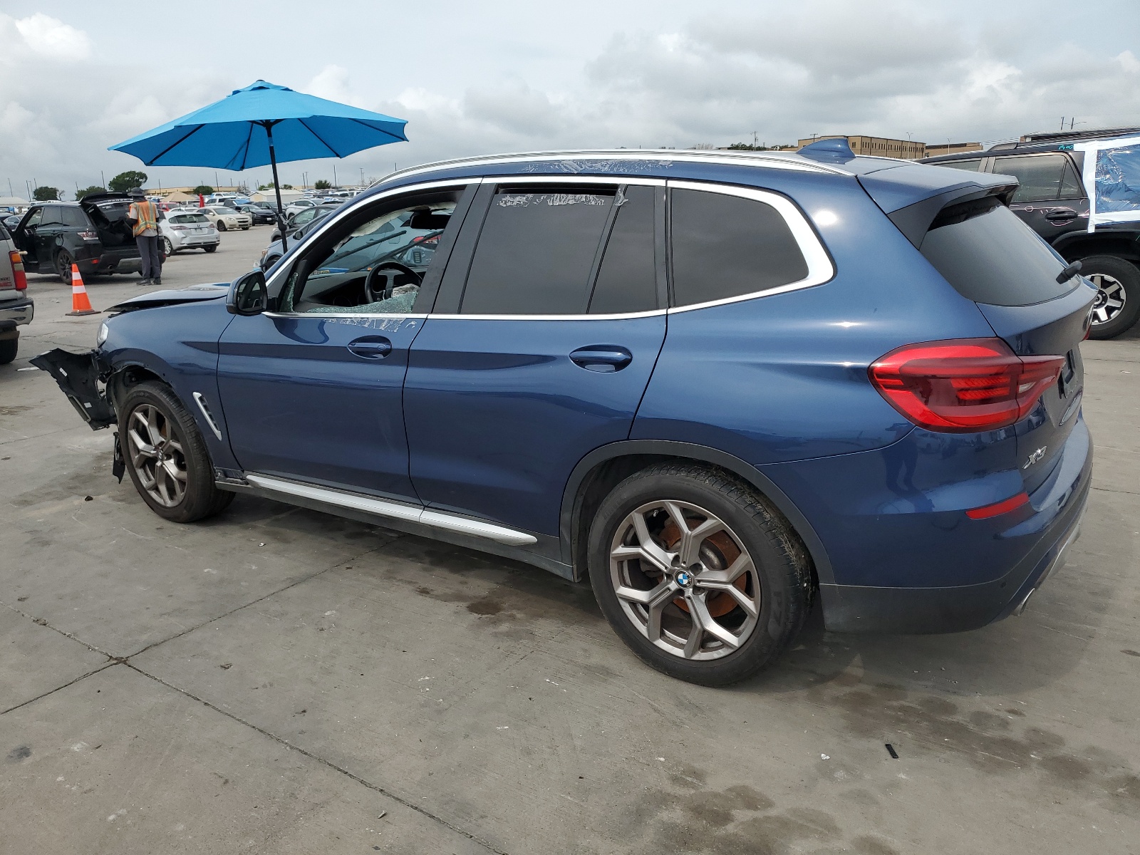 2021 BMW X3 xDrive30I vin: 5UXTY5C01M9H70810