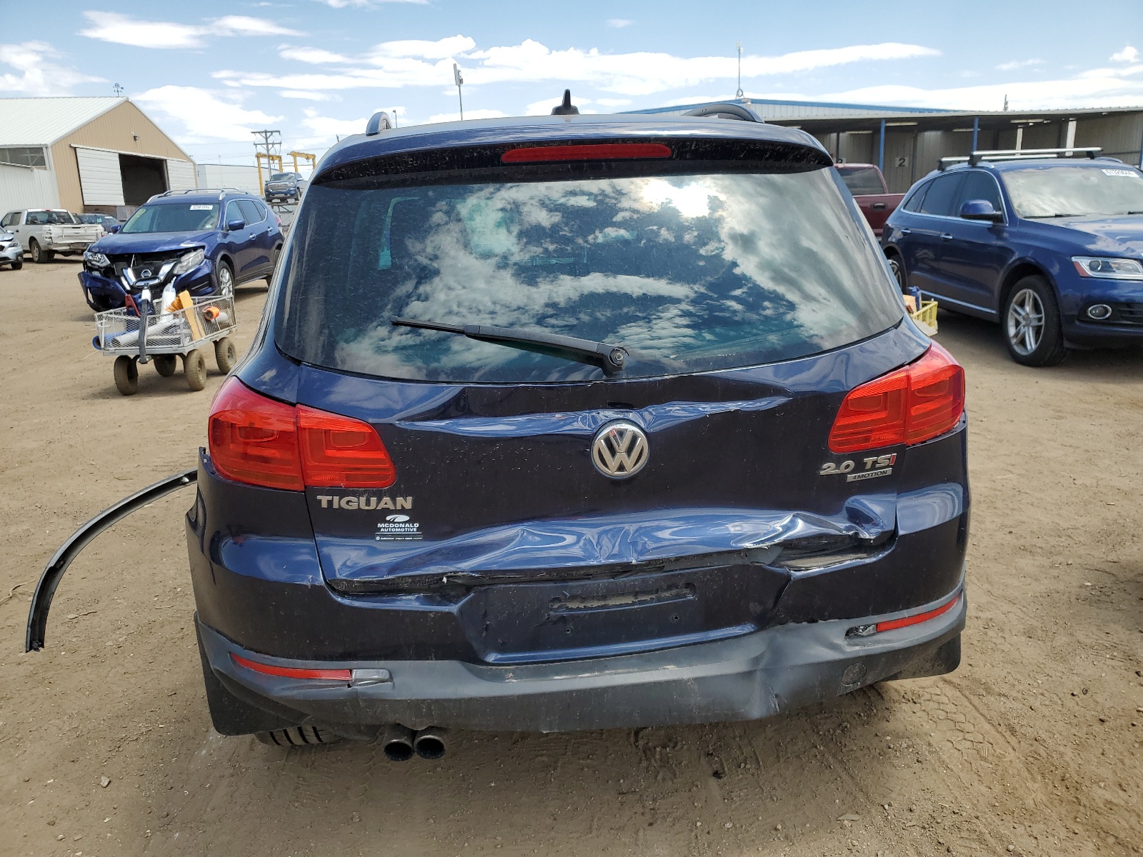 WVGBV7AX4FW567909 2015 Volkswagen Tiguan S