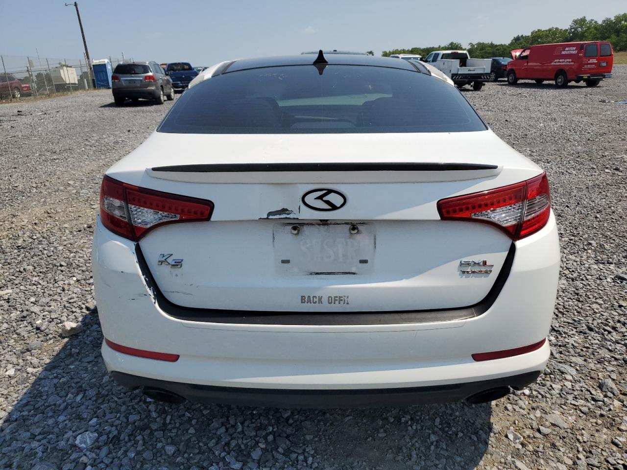 2013 Kia Optima Sx VIN: 5XXGR4A68DG161716 Lot: 62357284