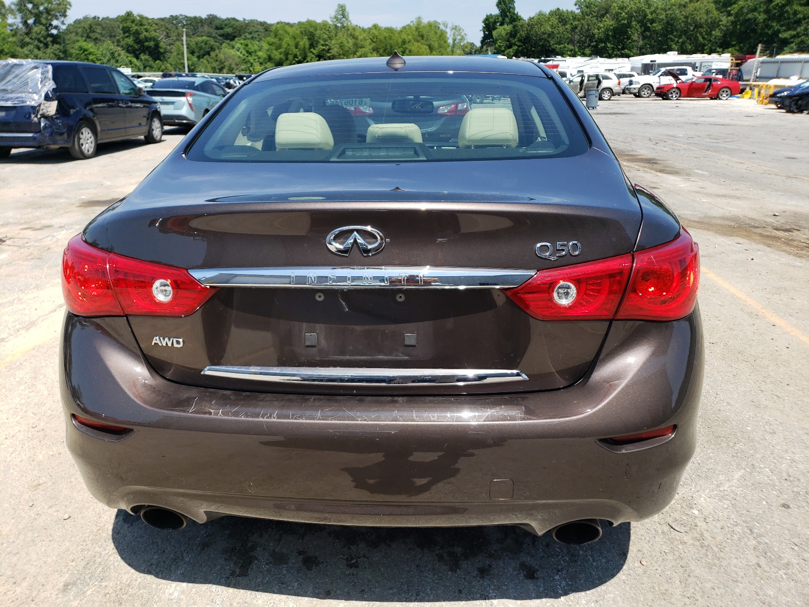 JN1AV7AR5EM700059 2014 Infiniti Q50 Hybrid Premium