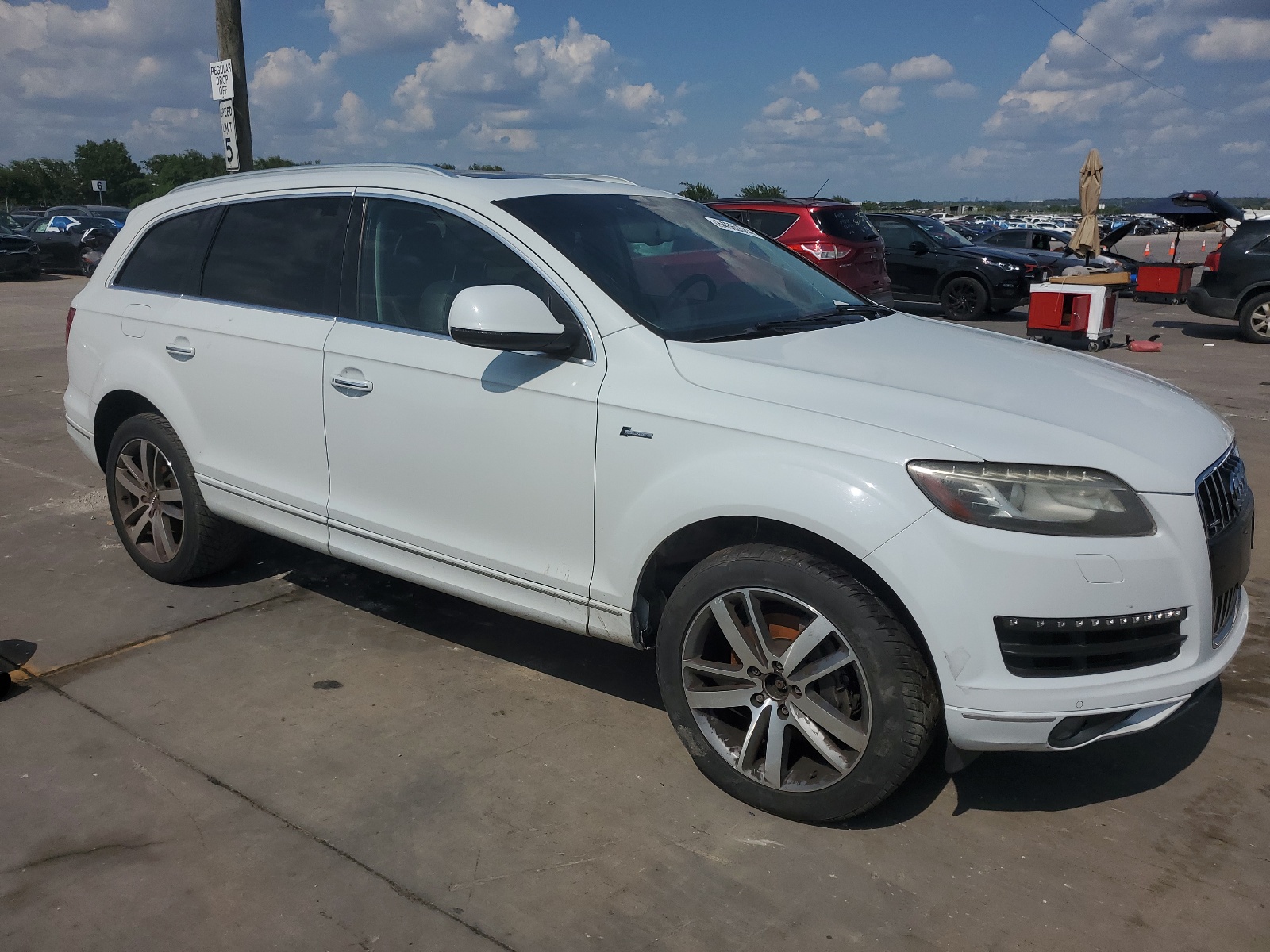 2014 Audi Q7 Premium Plus vin: WA1LGAFE5ED018912