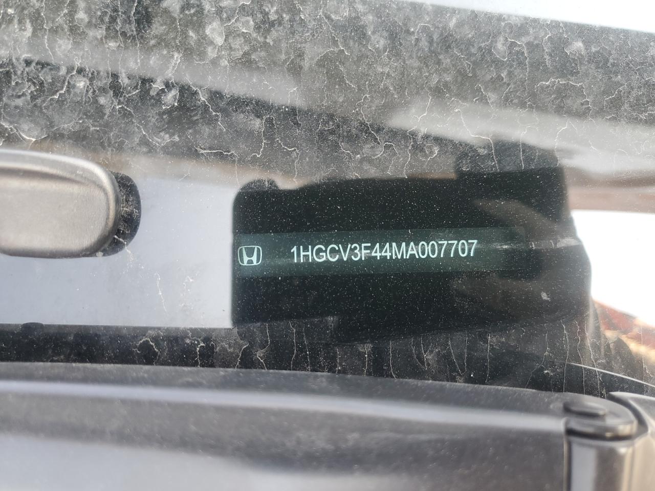 2021 Honda Accord Hybrid Ex VIN: 1HGCV3F44MA007707 Lot: 64223434