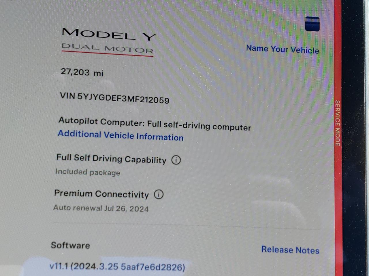 2021 Tesla Model Y VIN: 5YJYGDEF3MF212059 Lot: 64998674