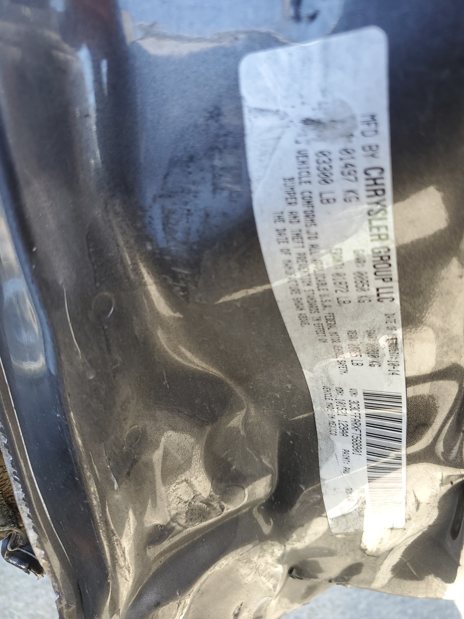 3C3CFFARXFT568901 2015 Fiat 500 Pop