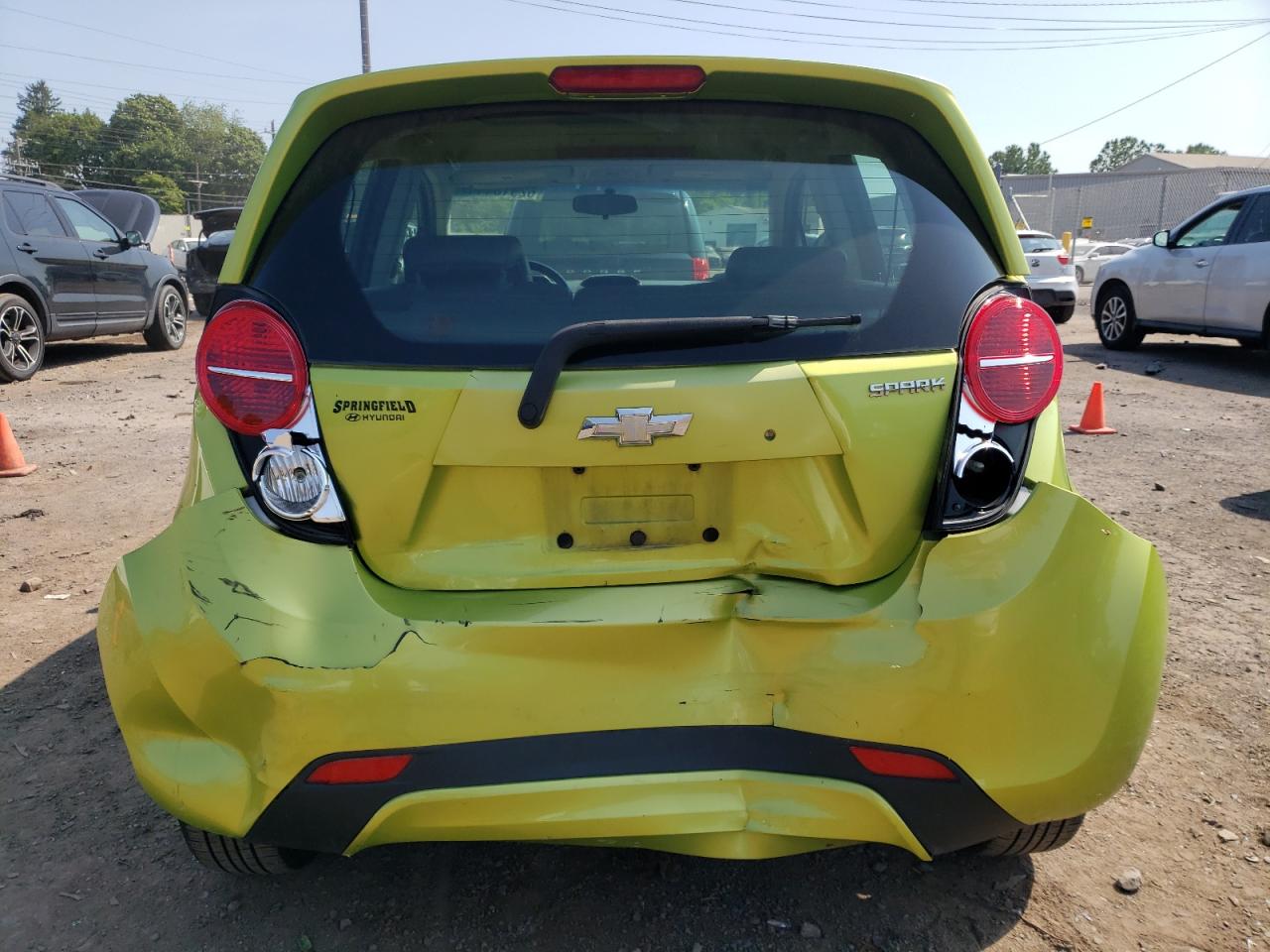 2013 Chevrolet Spark 1Lt VIN: KL8CD6S96DC502945 Lot: 62918444