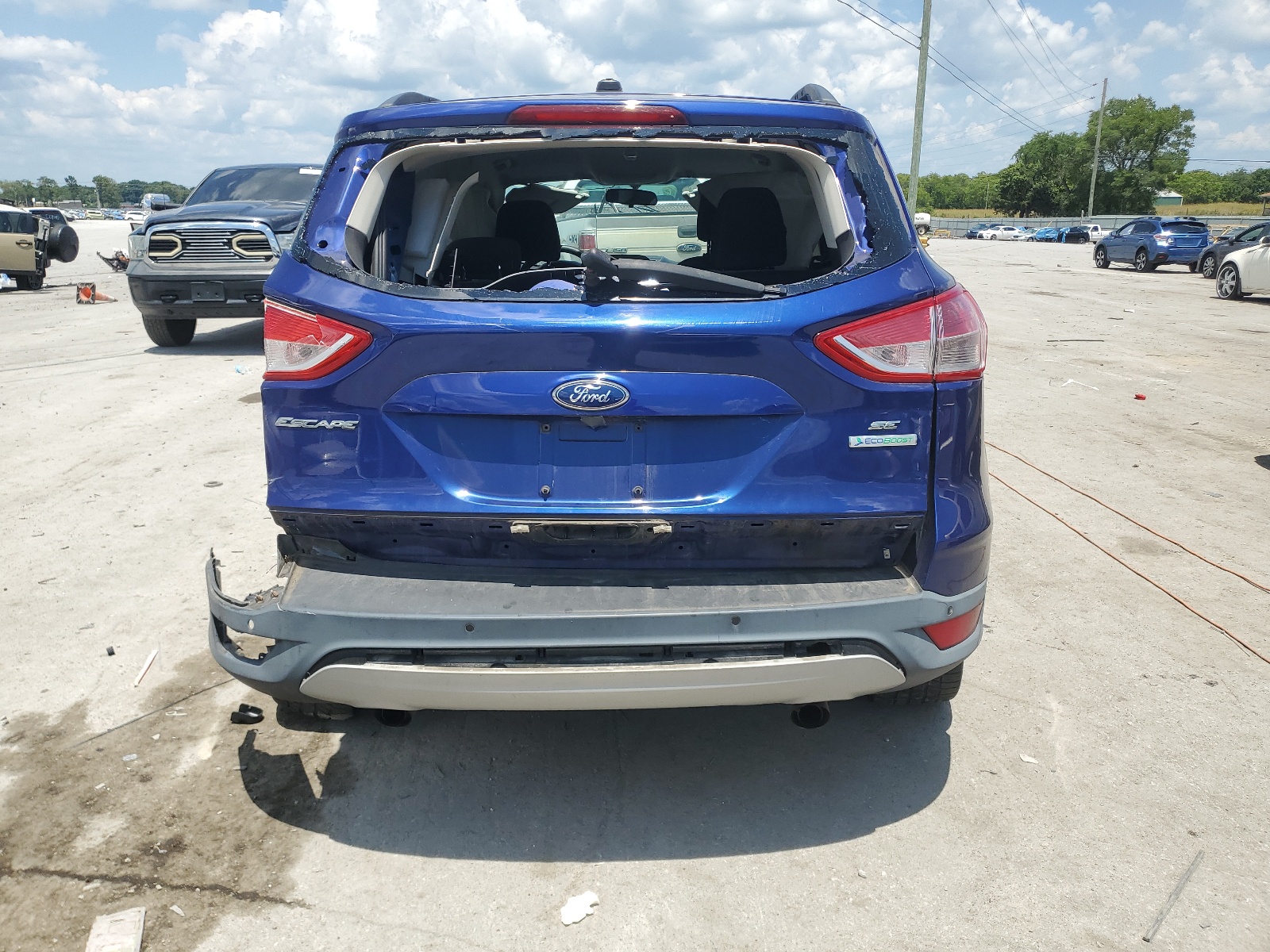 1FMCU0GX3EUA12594 2014 Ford Escape Se