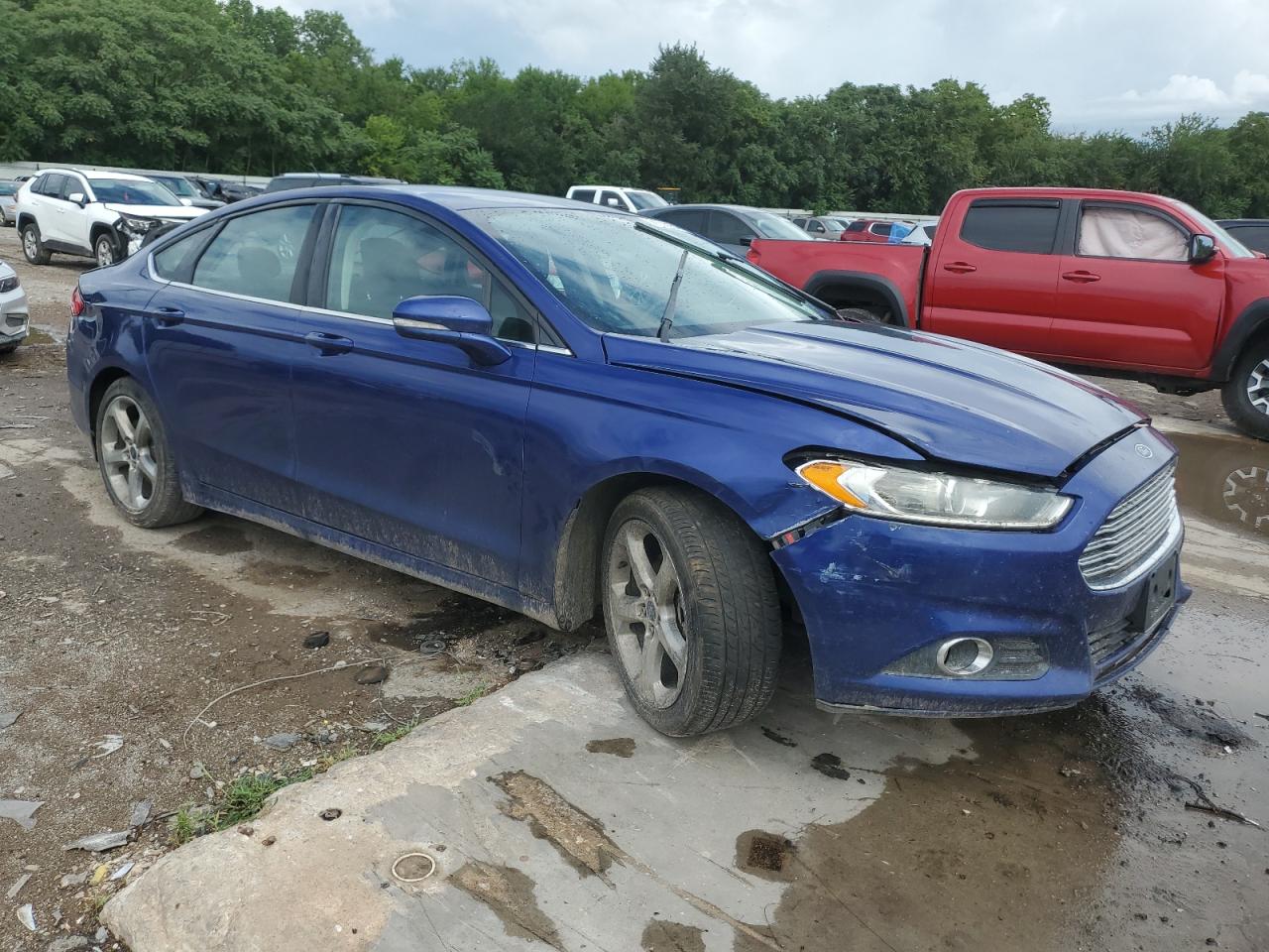 VIN 3FA6P0HR6DR196899 2013 FORD FUSION no.4