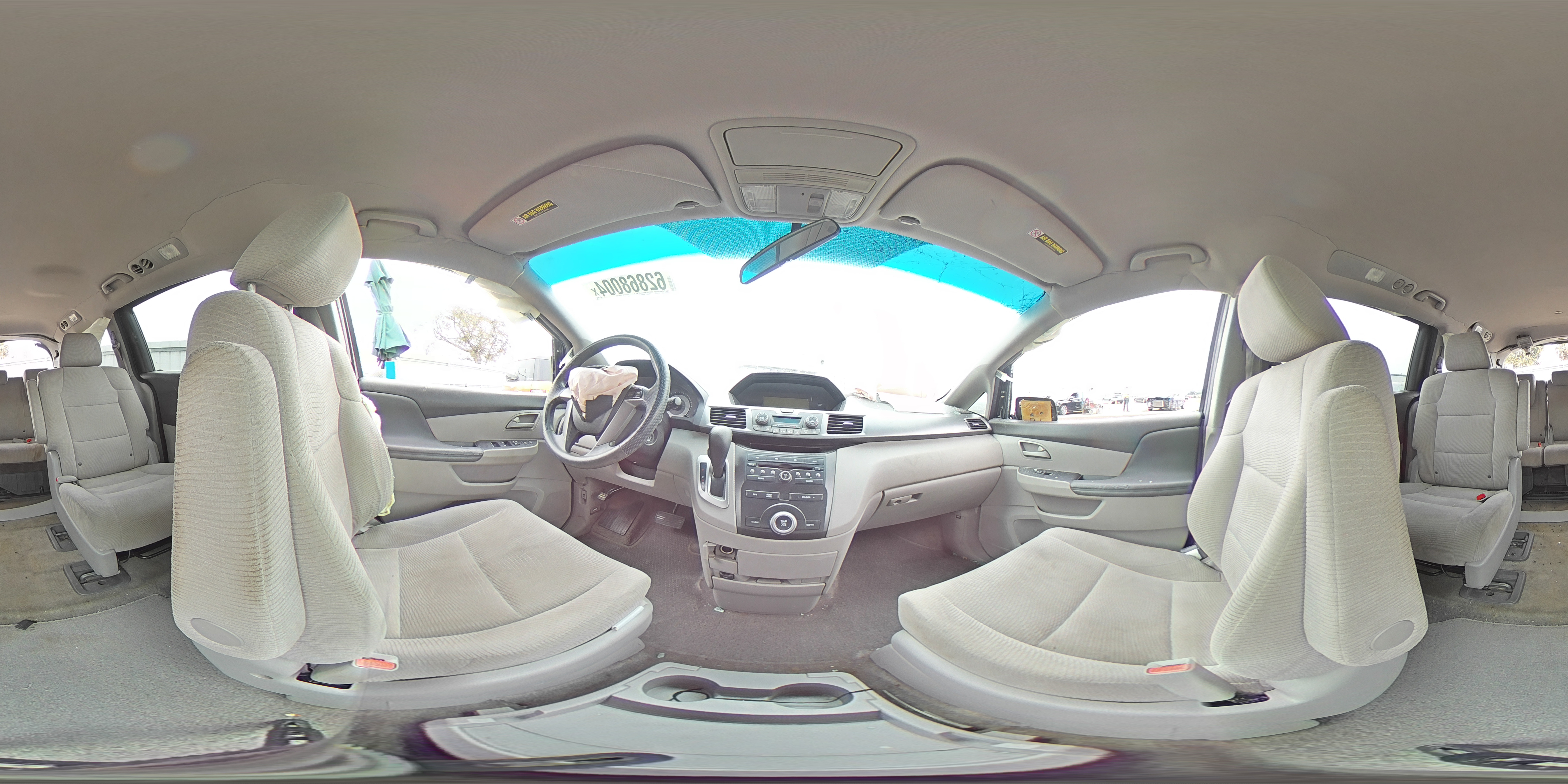 2012 Honda Odyssey Lx VIN: 5FNRL5H29CB114845 Lot: 62868004