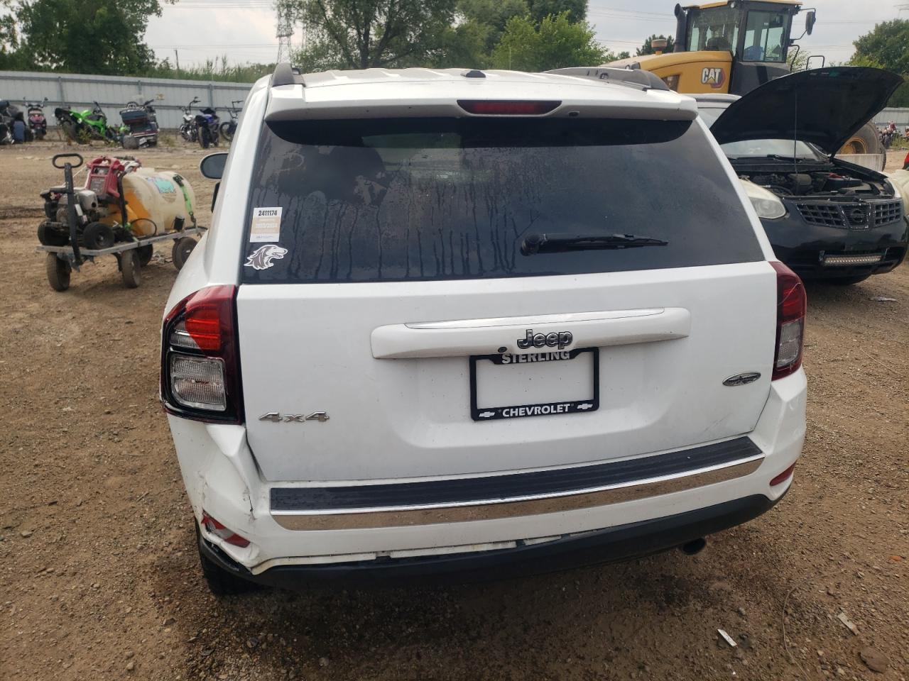 2017 Jeep Compass Latitude VIN: 1C4NJDEB1HD108202 Lot: 64094864