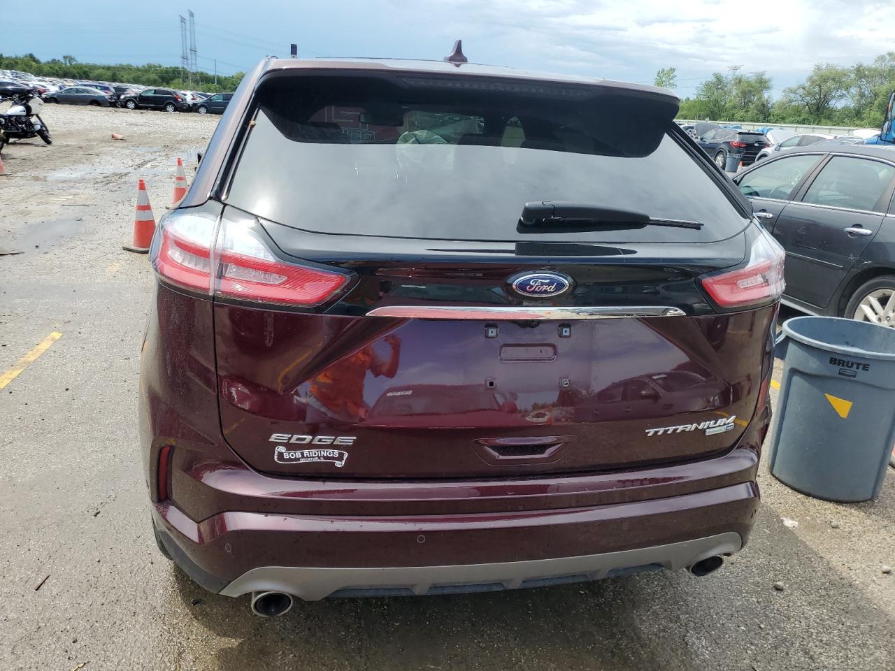 2020 Ford Edge Titanium VIN: 2FMPK4K94LBA17751 Lot: 65276104