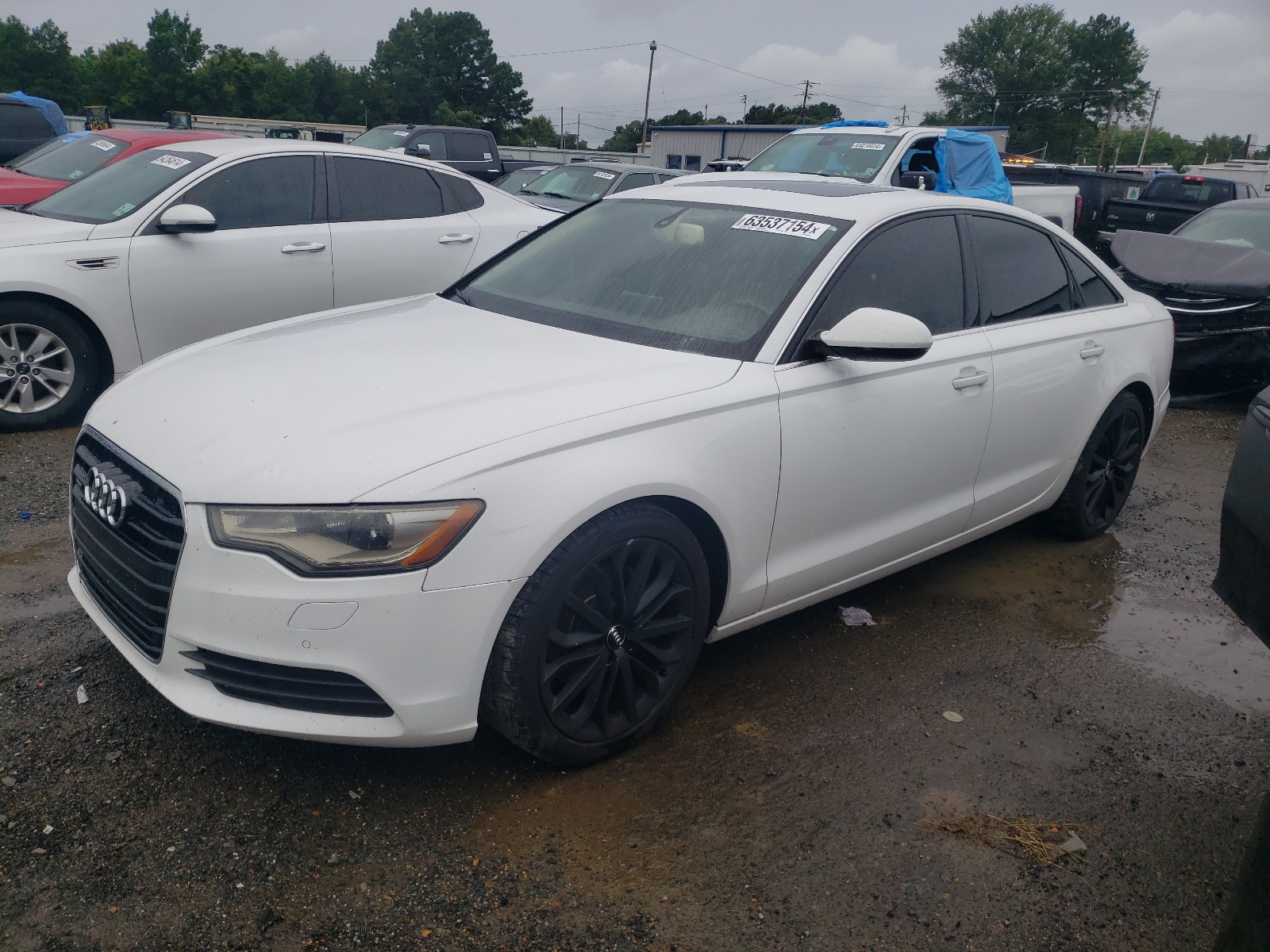 2013 Audi A6 Premium Plus vin: WAUGFAFC2DN041143