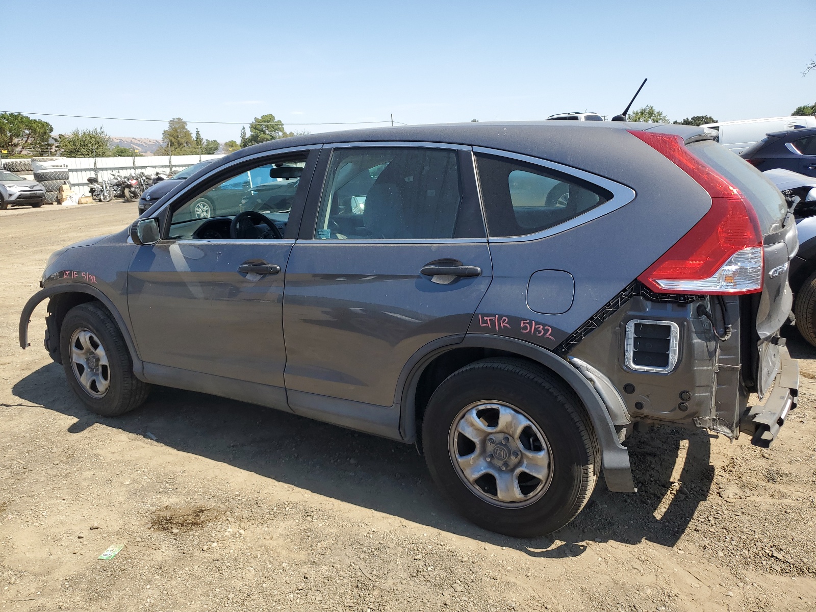 2013 Honda Cr-V Lx vin: 2HKRM3H31DH517988