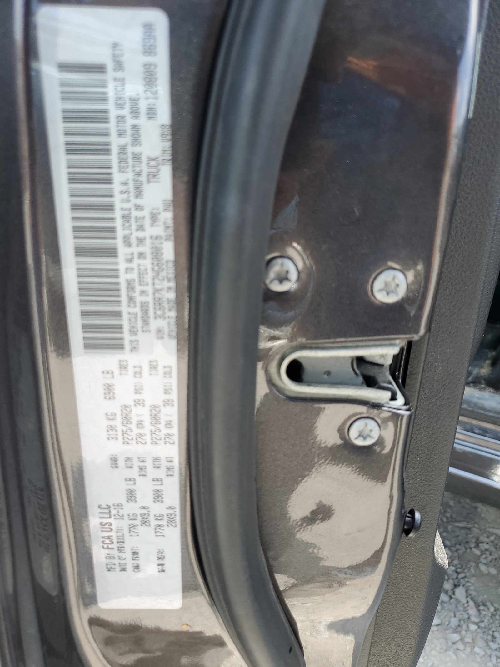 3C6RR7KT2HG608016 2017 Ram 1500 St