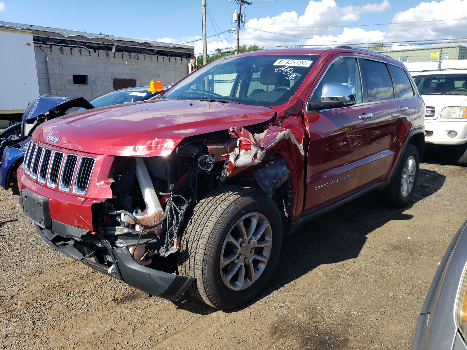 2015 Jeep Grand Cherokee Limited vin: 1C4RJFBG1FC208932