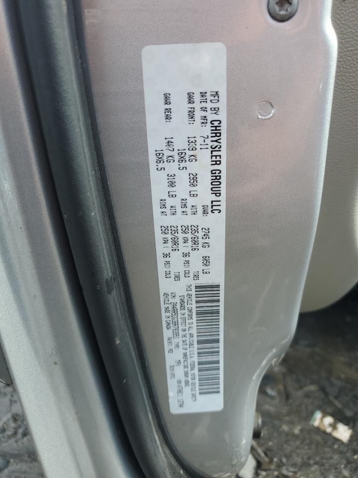 2011 Chrysler Town & Country Touring VIN: 2A4RR5DG3BR783951 Lot: 64223594