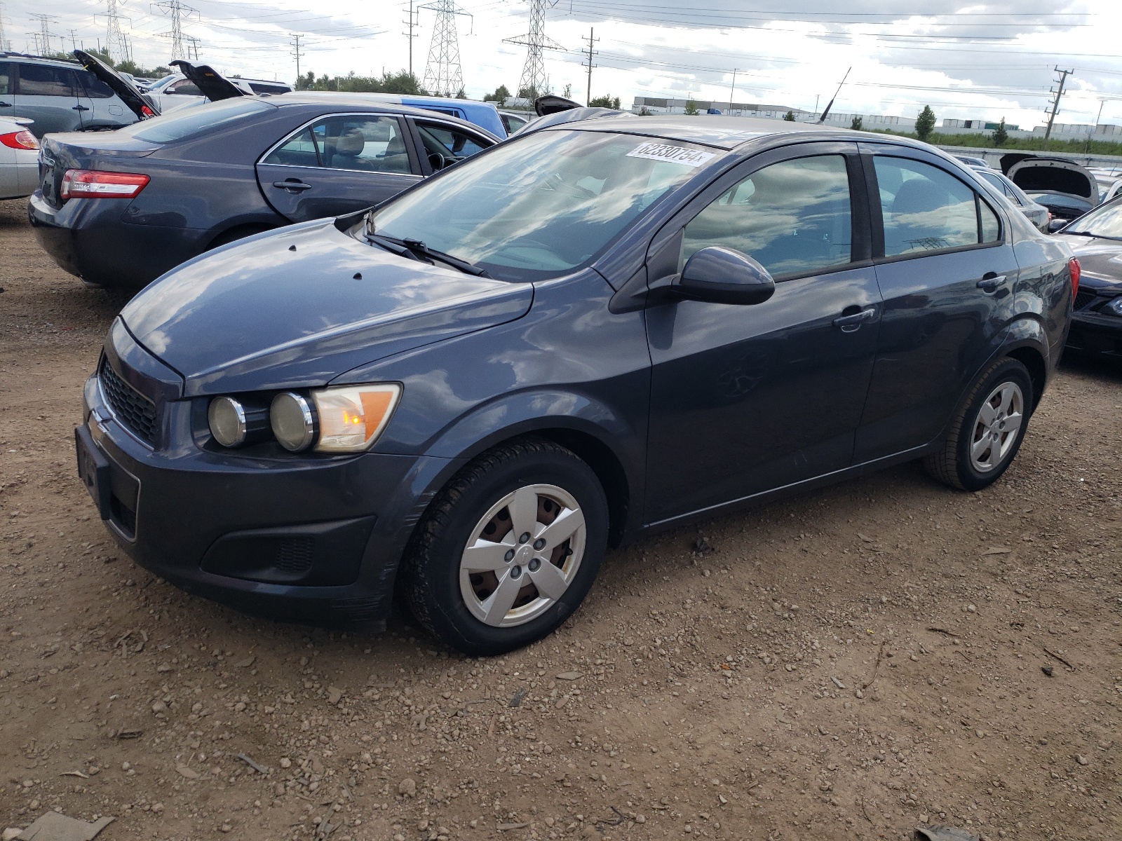 2013 Chevrolet Sonic Ls vin: 1G1JB5SH8D4103303