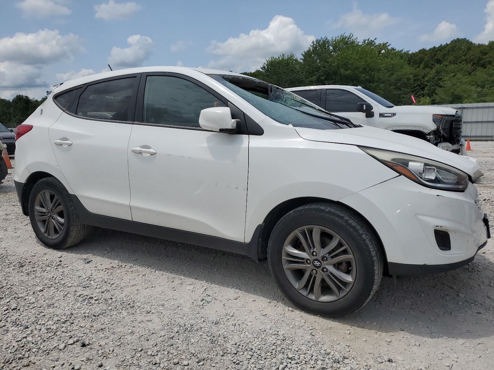 2014 Hyundai Tucson Gls vin: KM8JTCAF6EU841591