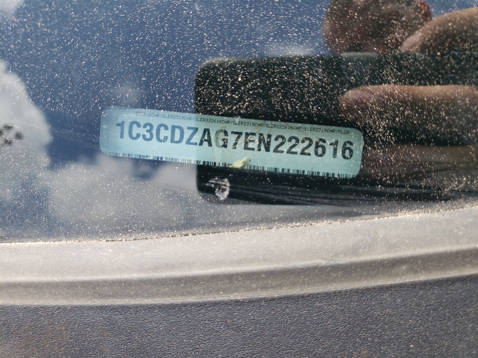 1C3CDZAG7EN222616 2014 Dodge Avenger Se