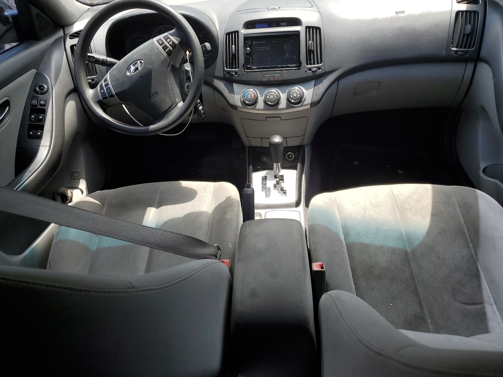 KMHDU4AD2AU989987 2010 Hyundai Elantra Blue