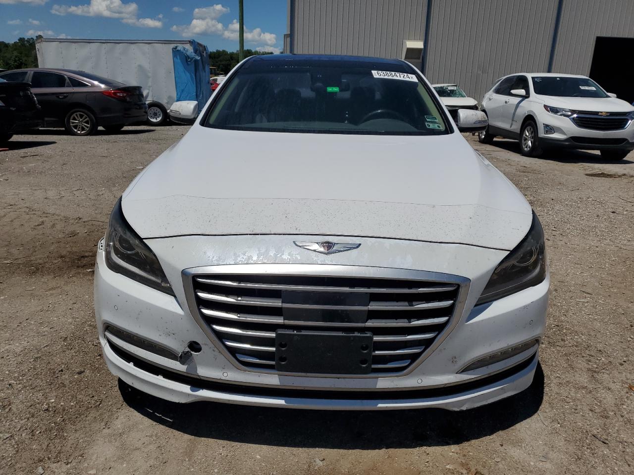 2015 Hyundai Genesis 5.0L VIN: KMHGN4JFXFU043753 Lot: 63884724