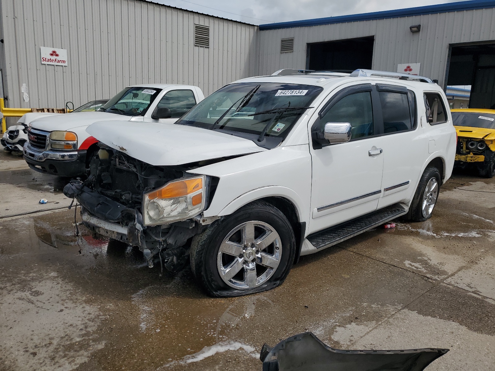 2012 Nissan Armada Sv vin: 5N1BA0NF8CN602408