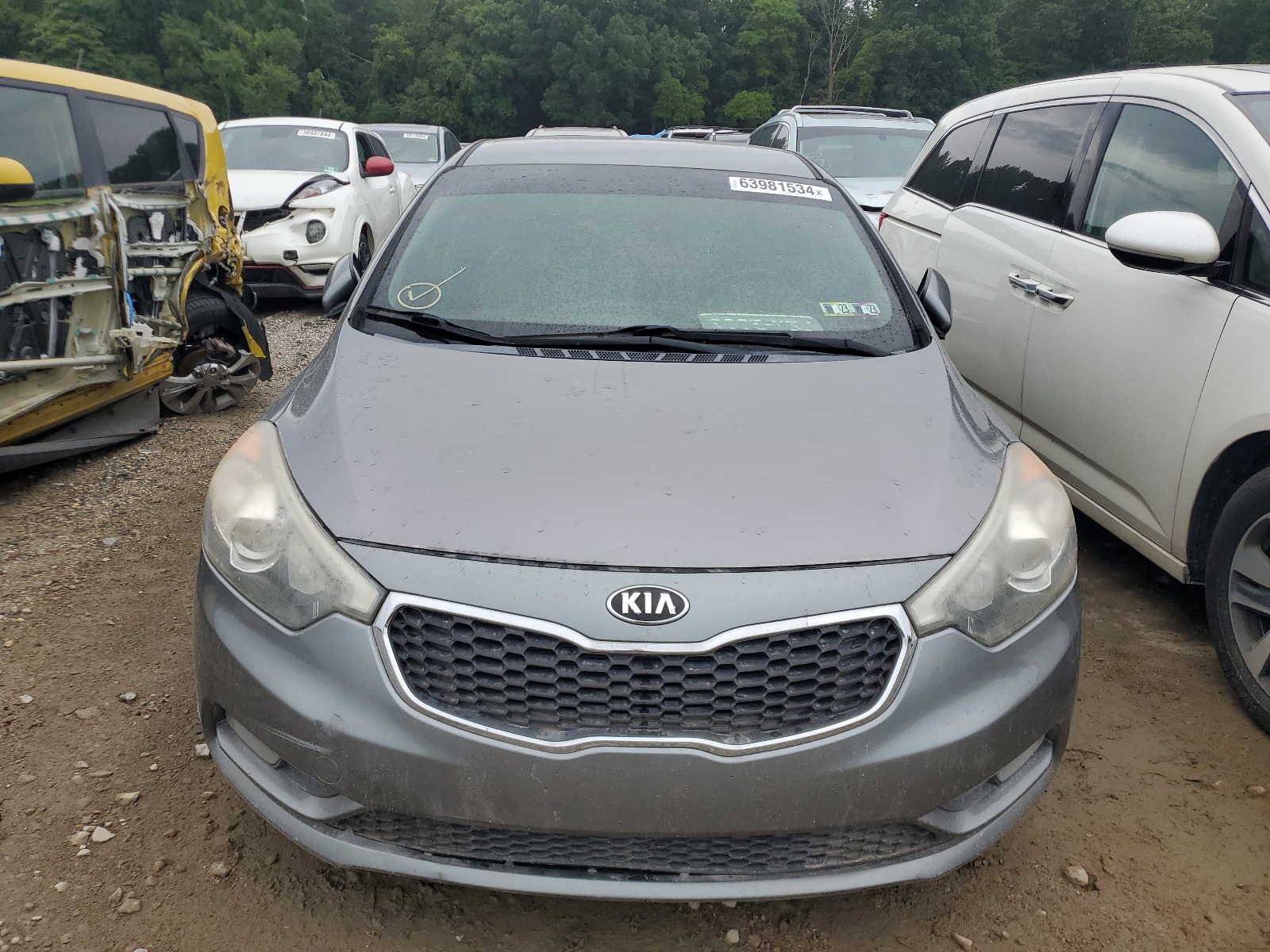 2014 Kia Forte Ex vin: KNAFX4A84E5155577