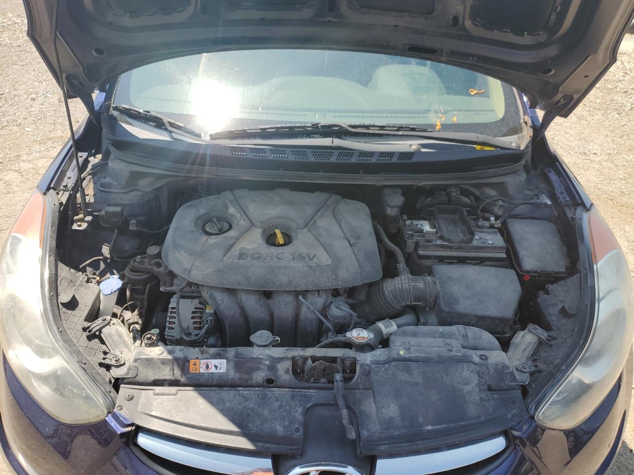 2013 Hyundai Elantra Gls VIN: 5NPDH4AE3DH454344 Lot: 62643354