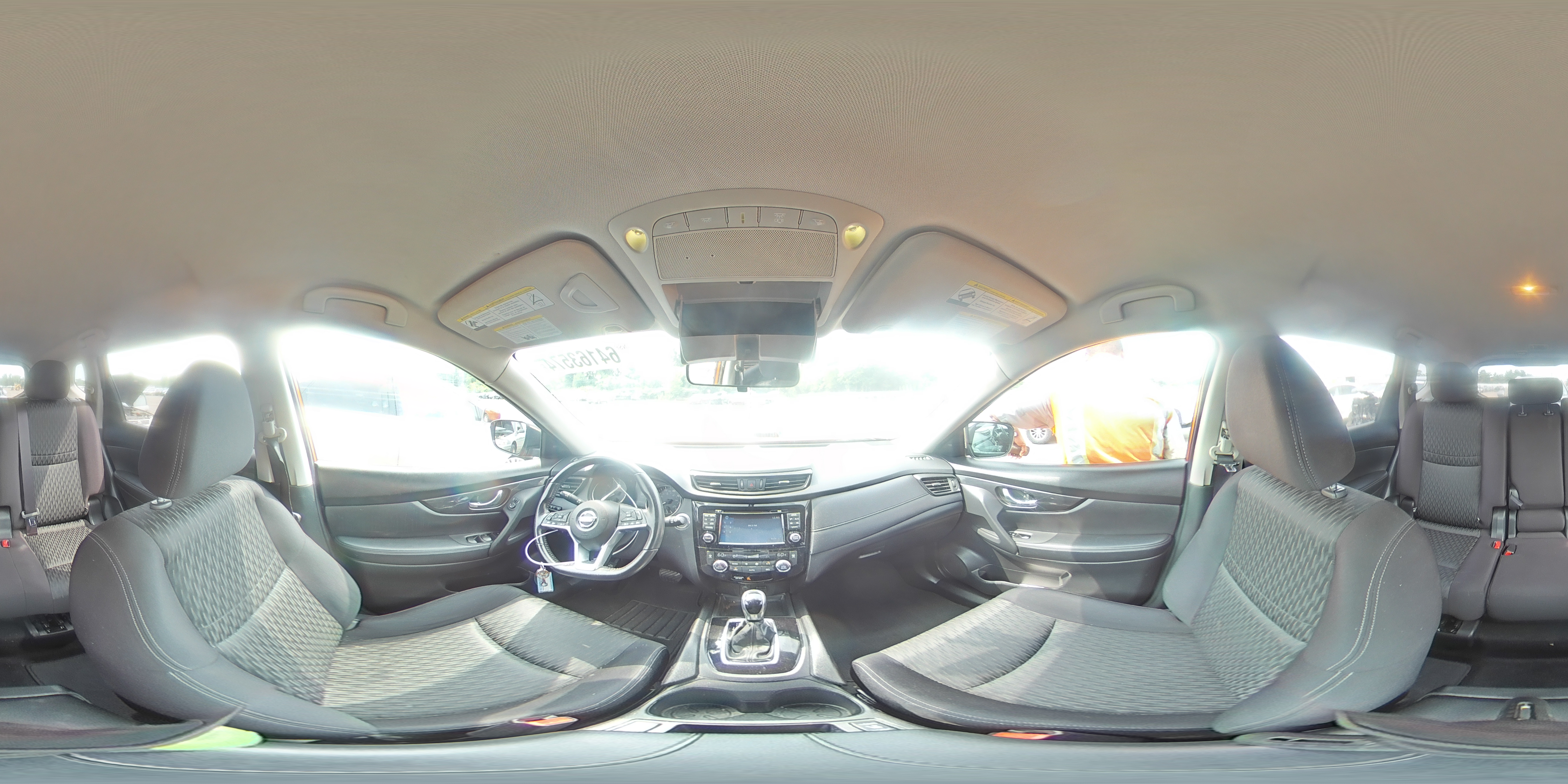 2017 Nissan Rogue S VIN: JN8AT2MV7HW006453 Lot: 64163574