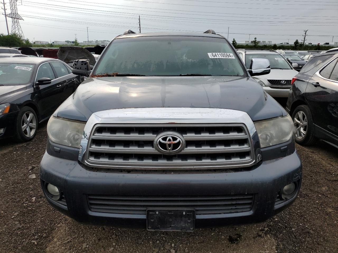 2008 Toyota Sequoia Limited VIN: 5TDBY68A48S019726 Lot: 64110594