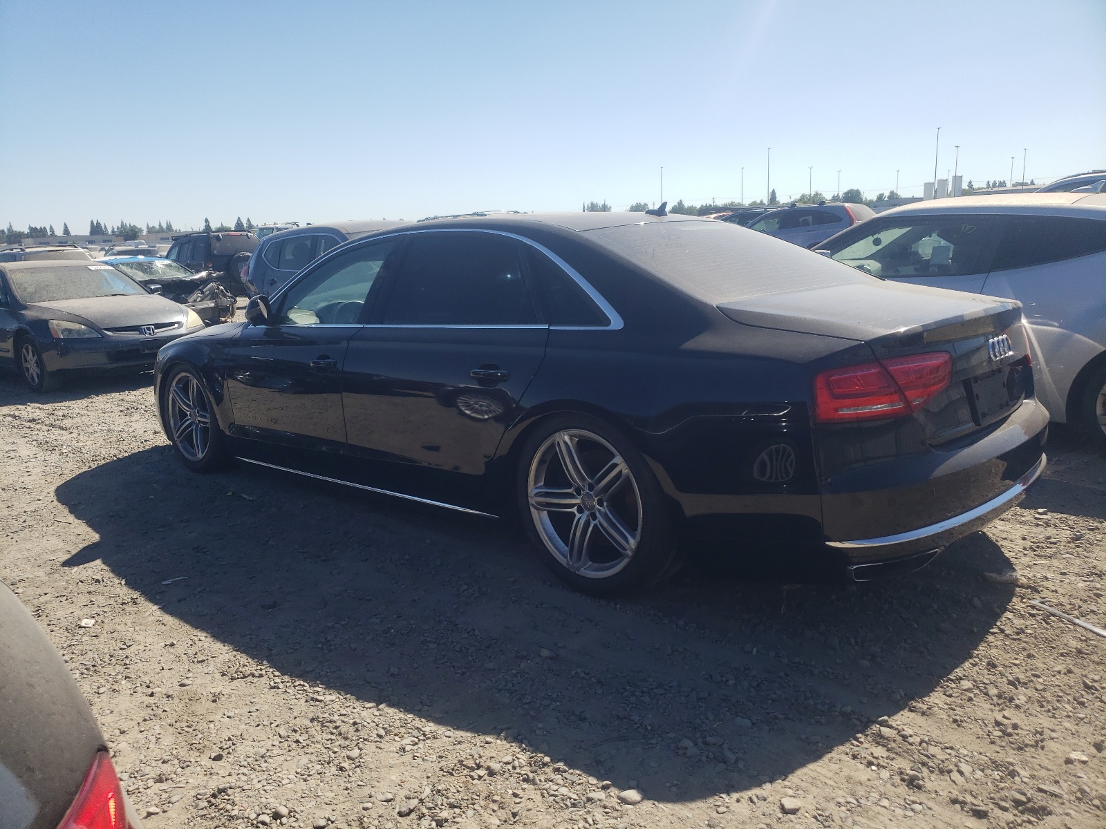 2013 Audi A8 L Quattro vin: WAUR2AFD7DN007762