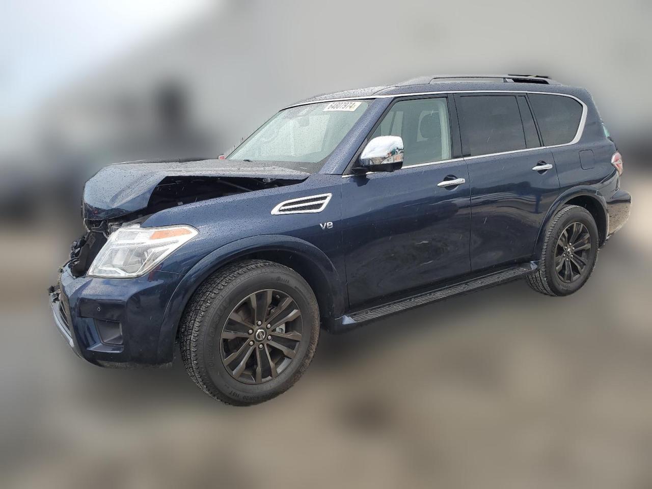 2019 Nissan Armada Sv VIN: JN8AY2NC7K9581351 Lot: 64807974