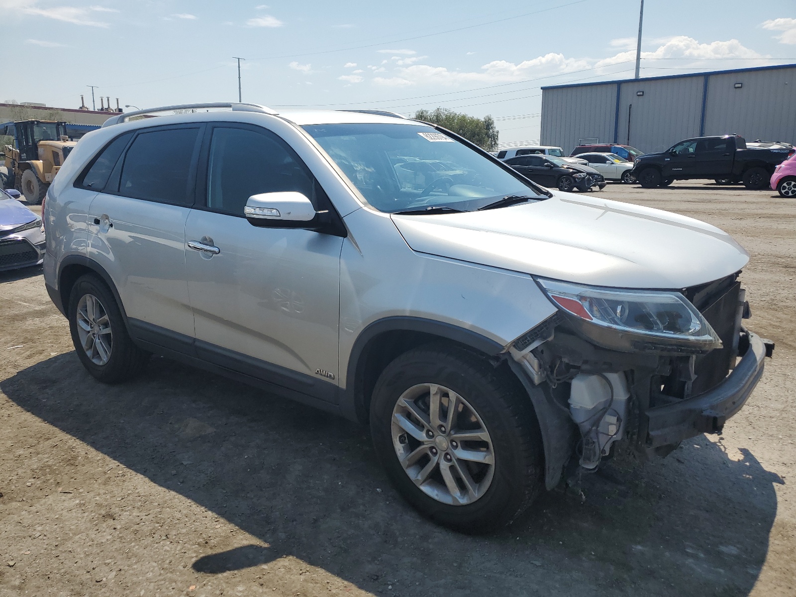 2014 Kia Sorento Lx vin: 5XYKTCA66EG434381