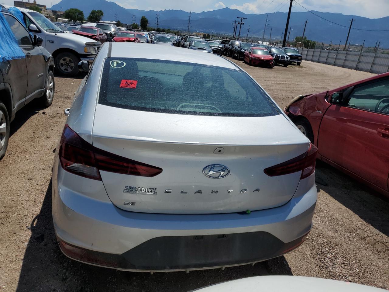 2020 Hyundai Elantra Se VIN: 5NPD74LF7LH500166 Lot: 60738144