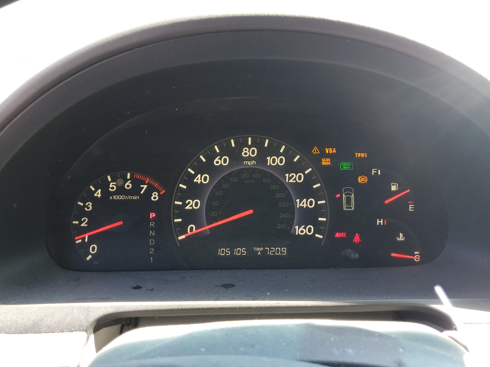 5FNRL38729B013980 2009 Honda Odyssey Exl