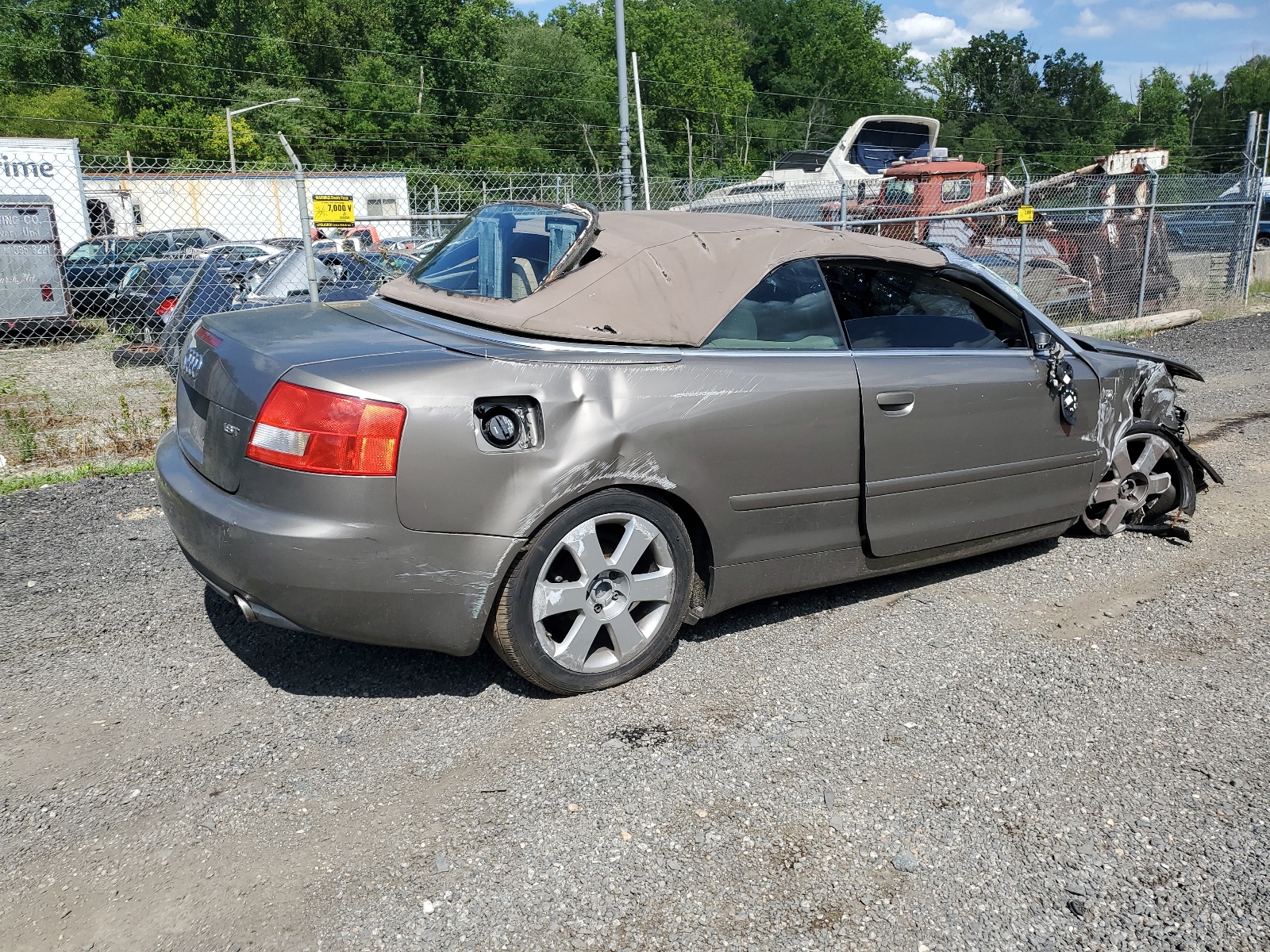 WAUAC48H63K025603 2003 Audi A4 1.8 Cabriolet