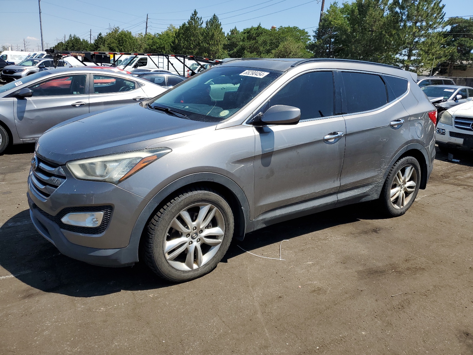 2013 Hyundai Santa Fe Sport vin: 5XYZUDLA6DG054474