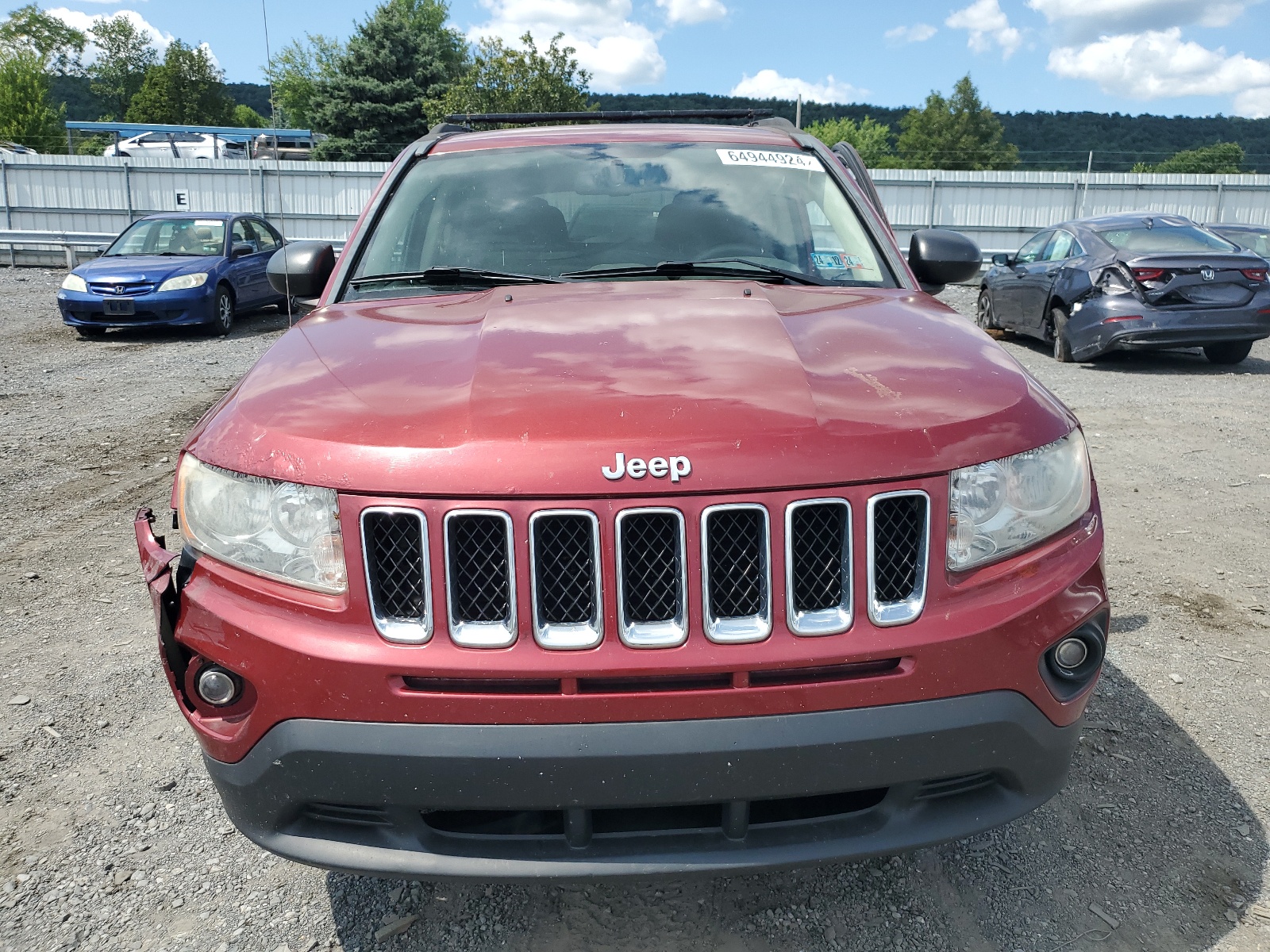 2012 Jeep Compass Sport vin: 1C4NJDBB5CD563552