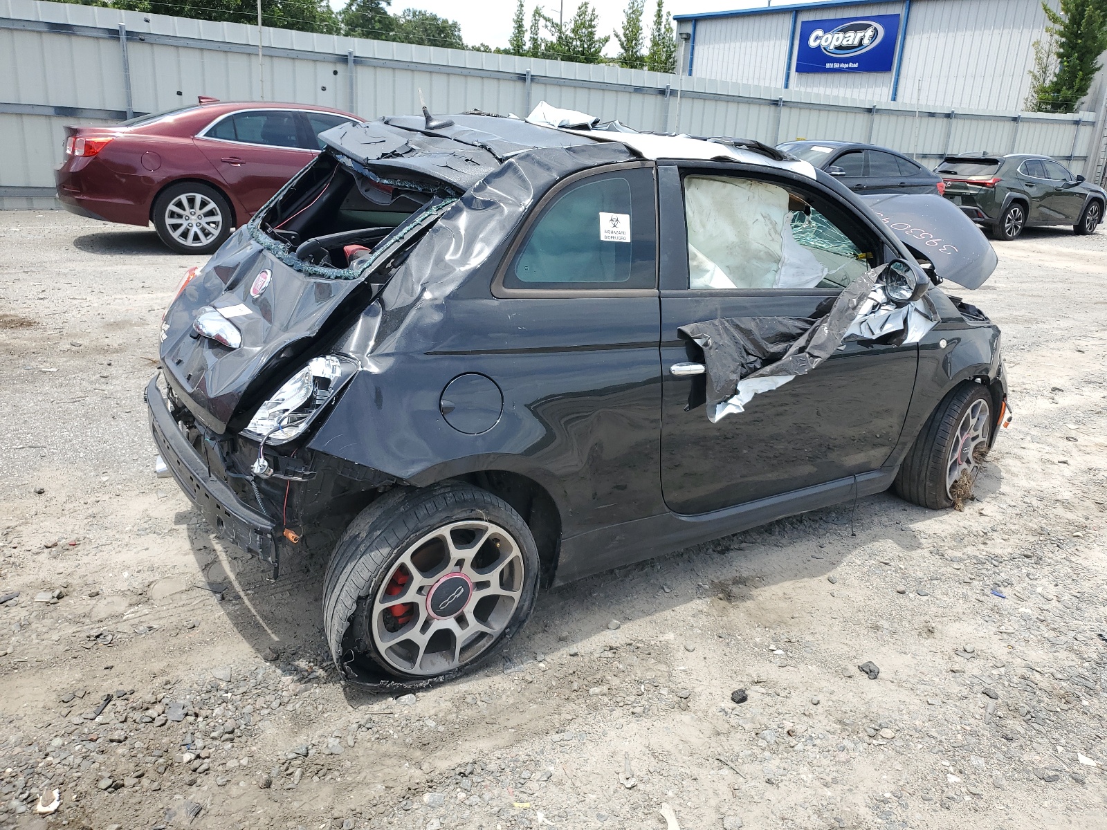 2013 Fiat 500 Sport vin: 3C3CFFBR1DT593570