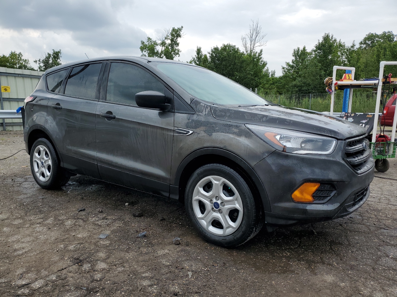 2017 Ford Escape S vin: 1FMCU0F71HUA93407