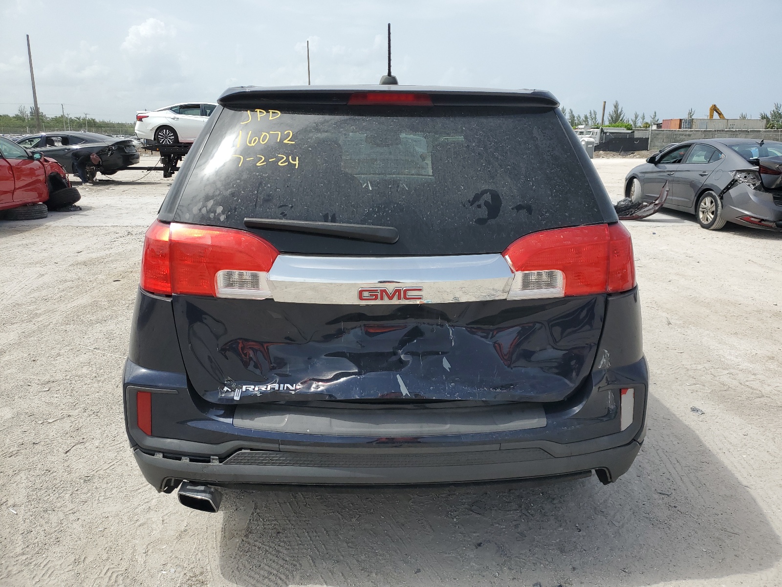 2GKALMEK4G6253776 2016 GMC Terrain Sle